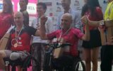 Giro d’Italia di handbike: Mirko De Cortes dell’Active Leonessa sul podio a Dairago